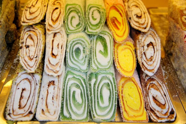 Lavish turkish sweets — Stock Photo, Image
