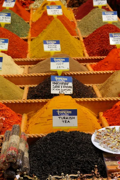 Istanbul spice market — Stock Photo, Image