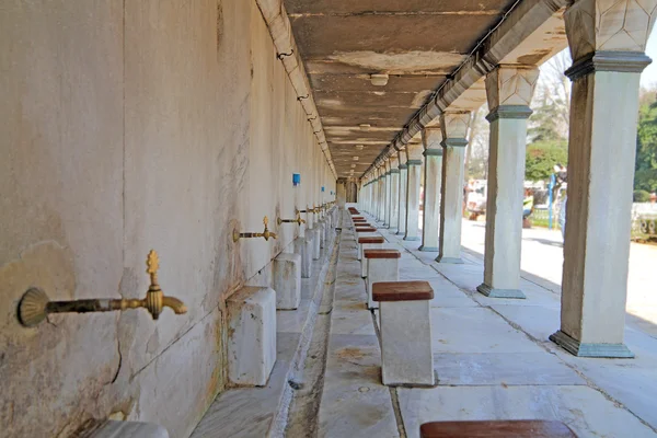 Τζαμί πλύσιμο περίπτερο — Φωτογραφία Αρχείου