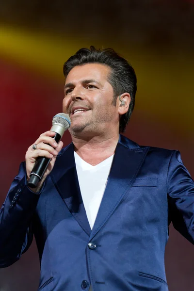 stock image Thomas Anders sings