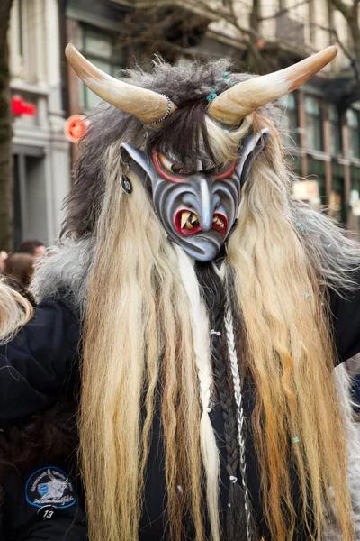 チューリッヒ、スイス連邦共和国の zuericarneval カーニバル 2012 年 2 月 26 日 — ストック写真