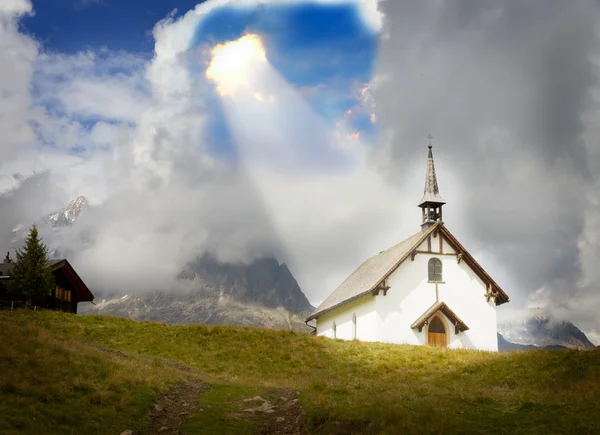 Concept voor het christendom en god, geloof, reliëf, vertrouwen: — Stockfoto