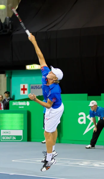 Mitchell Krueger no Zurich Open 2012 — Fotografia de Stock