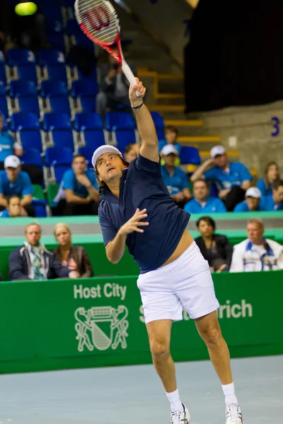 Henri Leconte no Zurique Open 2012 — Fotografia de Stock