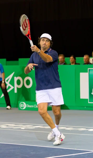 Henri Leconte no Zurique Open 2012 — Fotografia de Stock