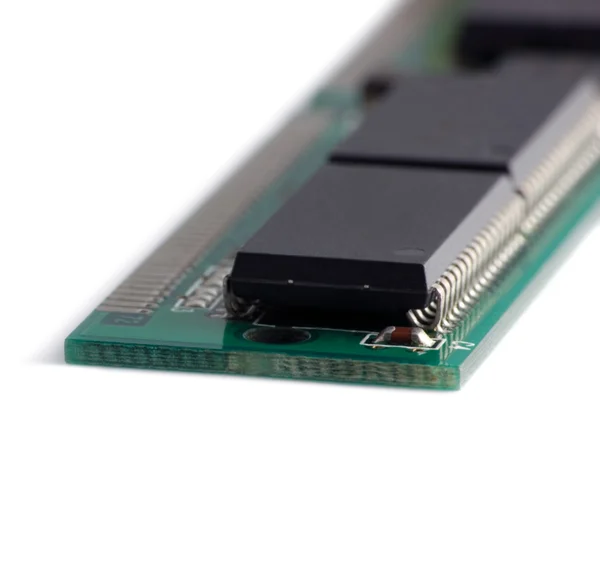 Макропроцессор чипа памяти Isolated — стоковое фото