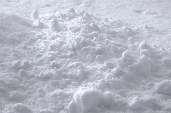 Sneeuw textuur achtergrond, helder nieuwe verse mousserende drift heap — Stockfoto