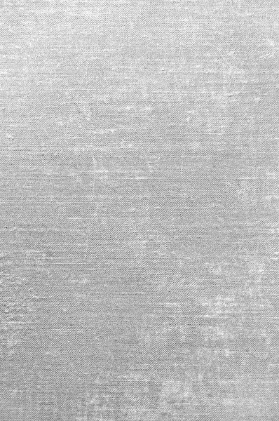 Licht gedetailleerde grijs grunge linnen textuur achtergrond — Stockfoto