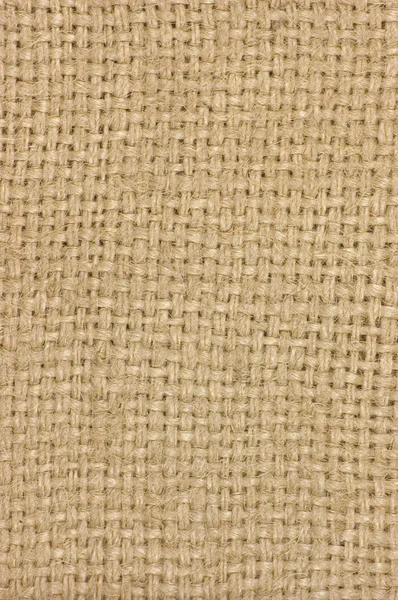 Natural texturizado saco de serapilheira hessian textura saco de café — Fotografia de Stock