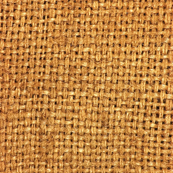 Natural textured burlap sackcloth hessian texture coffee sack — Stock Photo, Image