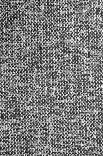 Textura de tweed cinza, padrão de lã cinza, sal texturizado e pimenta — Fotografia de Stock