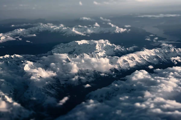 tiltshifted alps - havadan görünümü