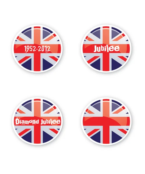 Jubilee Buttons — Stock Photo, Image