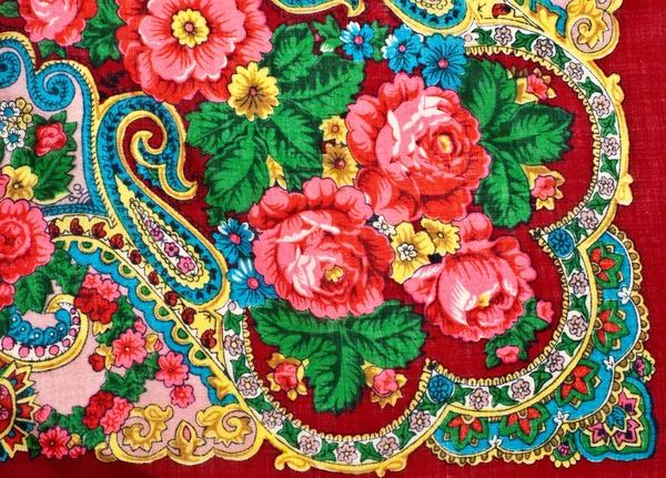 Decorative flowers on the white background — Stock Photo, Image