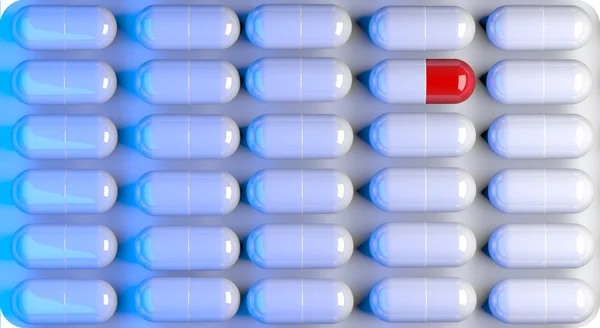 Medicinel capsules — Stock Photo, Image