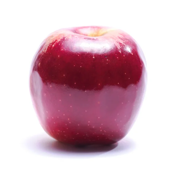Red apple on a white background — Stock Photo, Image