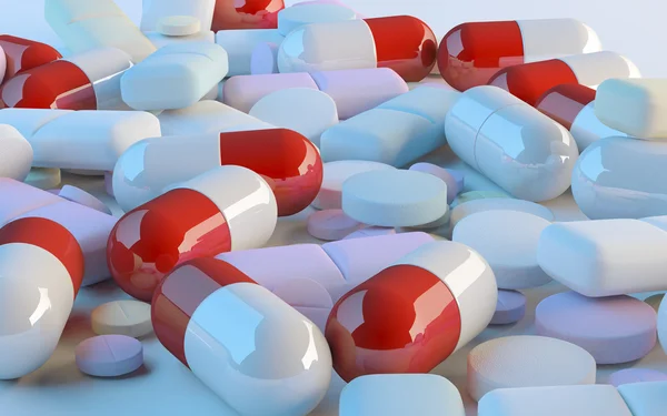 stock image Drugs on a light background