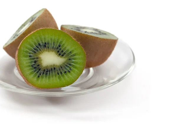 Kiwi and sprouts and a very useful green buckwheat — Stock Photo, Image