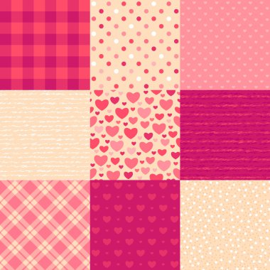 elegant seamless patterns clipart