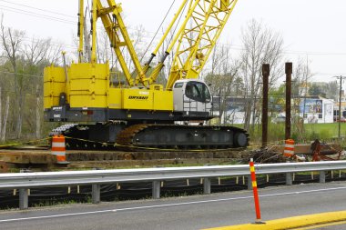 Construction crane clipart