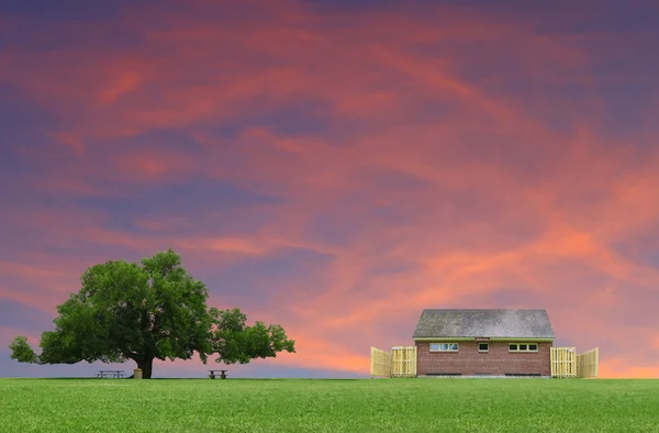 stock image Summer sunset