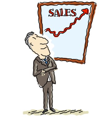 Sales are Up clipart