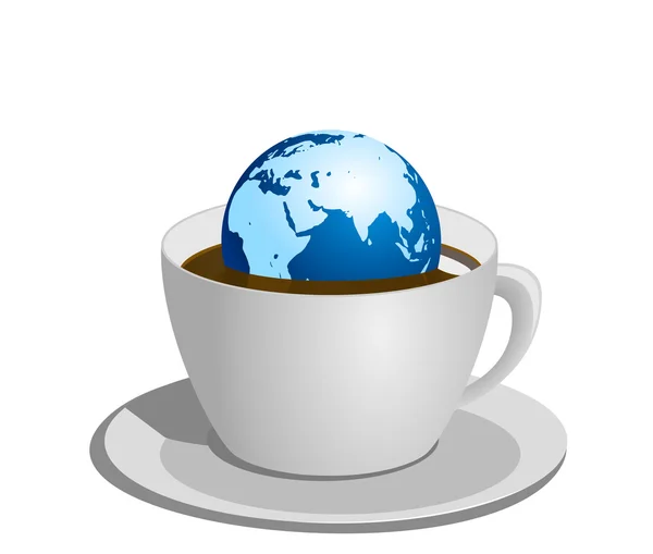 World Coffee — Stock Vector
