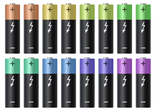 Batterie — Stockvektor