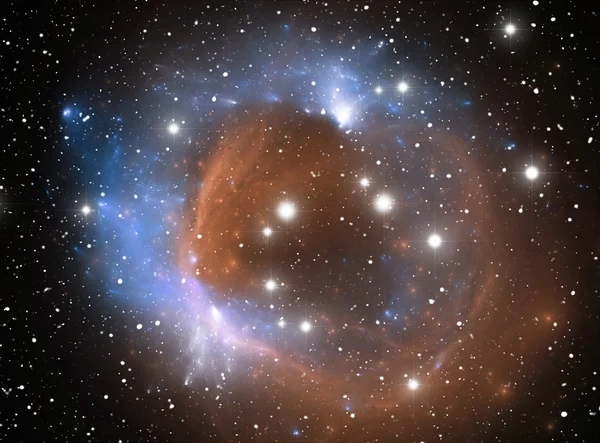 Nebulosa colorida estrella espacial —  Fotos de Stock
