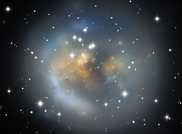 Gwiazda mgławica miejsce kolorowe — Zdjęcie stockowe