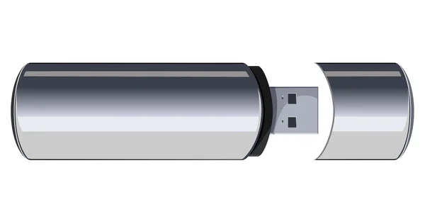 USB flash-geheugen — Stockvector