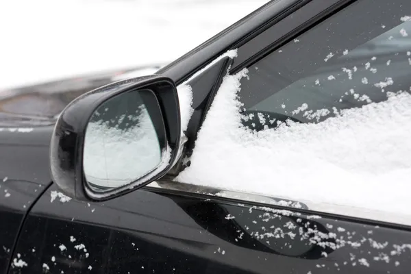 stock image Car covered in snow