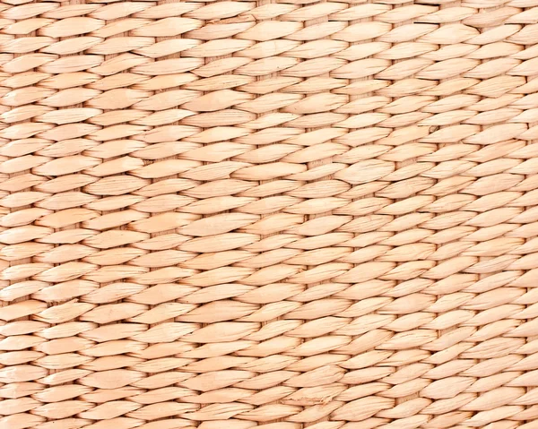 Cesta de bambú trenzada hecha a mano detalle textura —  Fotos de Stock