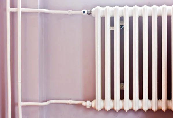 stock image Radiator element of home central heat energy