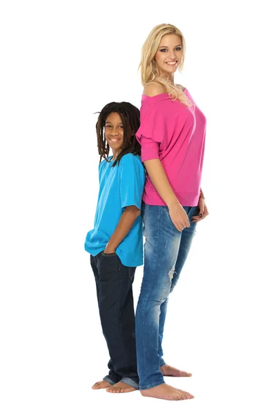 Who is taller? — Stock Photo, Image