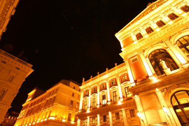 The Opera house in Vienna clipart