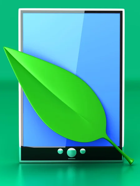 Eco Tablet Pc — Stockfoto