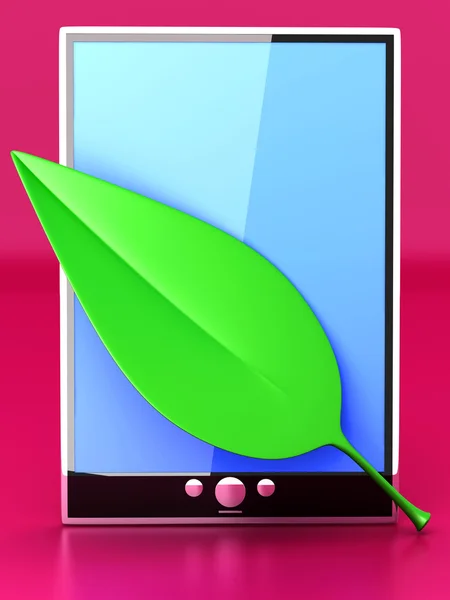 Eco Tablet PC — Stock Photo, Image