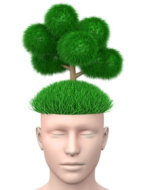 Think green clipart