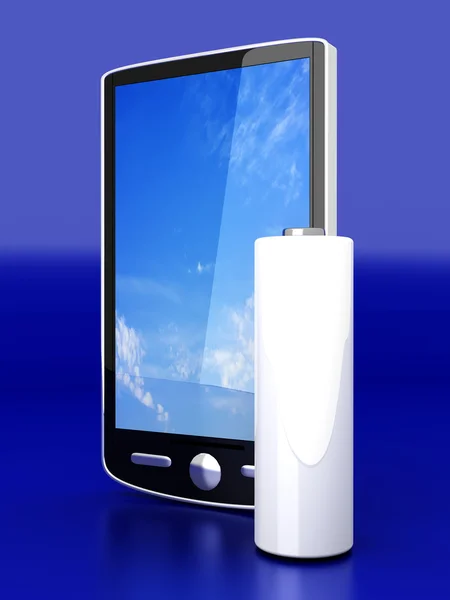 Smartphone-batteri — Stockfoto