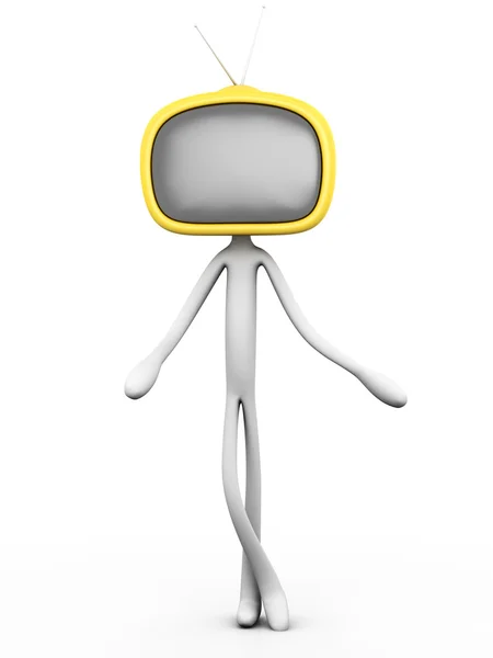 Television head — Stock Photo, Image