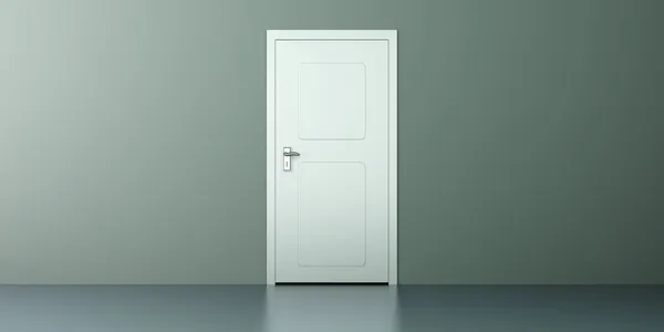 Дверь в комнате — стоковое фото