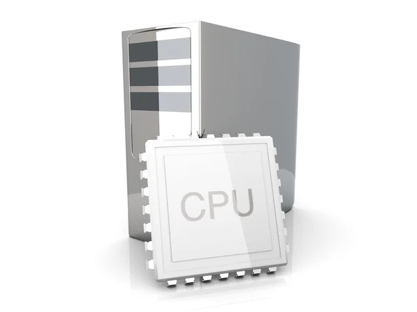 Настольный процессор — стоковое фото