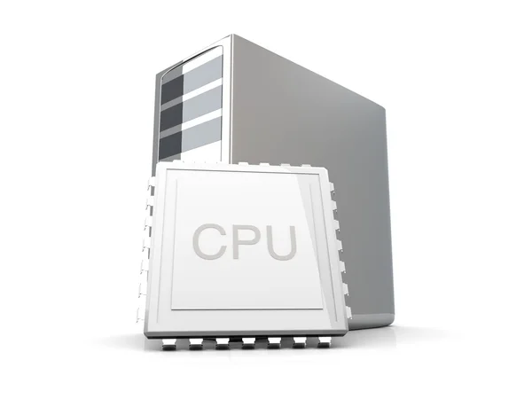 Настольный процессор — стоковое фото