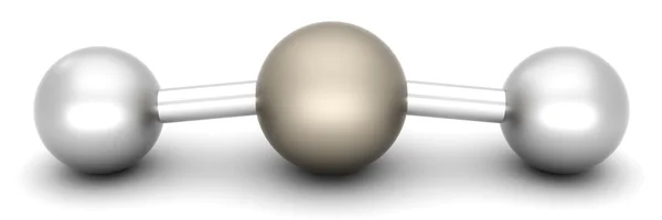 Molécula de co2 — Fotografia de Stock