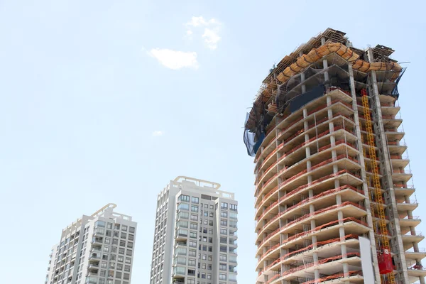 ブエノスアイレスでの超高層ビルの建設現場 — ストック写真