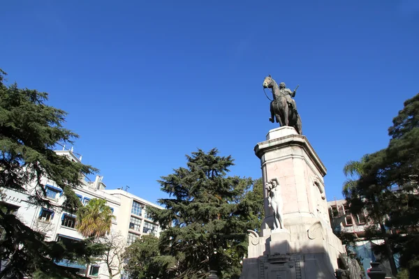 Plaza Zabala in Montevideo — Stockfoto