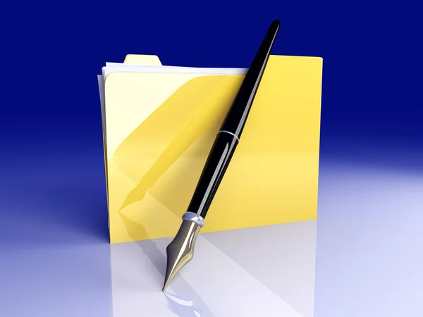 Document Folder — Stock Photo, Image