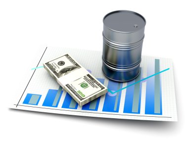 Oil and the Stock Market clipart