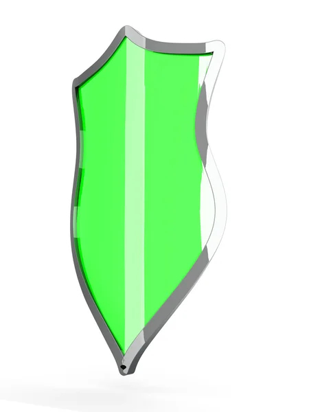 Grünes Schild — Stockfoto